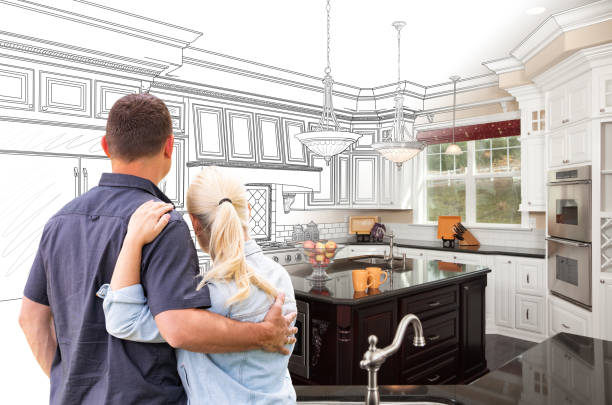Professional Countertop Replacement technician working in Red Hill, PA